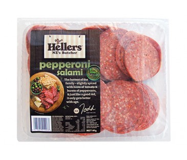 Hellers Salami Sliced Pepperoni