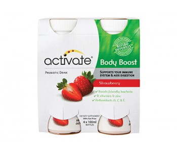 Activate Probiotic Shots Strawberry